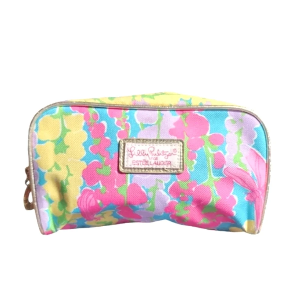 Lilly Pulitzer for Estee Lauder Spring 2013 Floral Pattern Cosmetics Bag 8